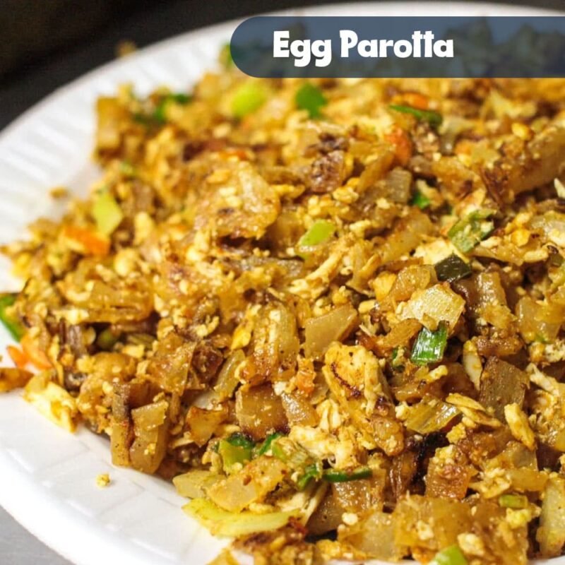 Egg-parotta